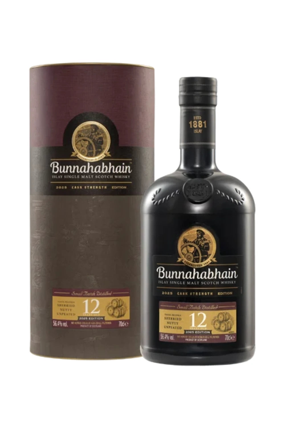 Bunnahabhain 12 Year Old Cask Strength 2025 Release