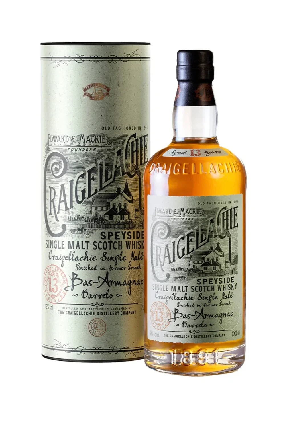 Craigellachie Bas Armagnac Cask Finish 13 Year Old Single Malt Scotch Whisky