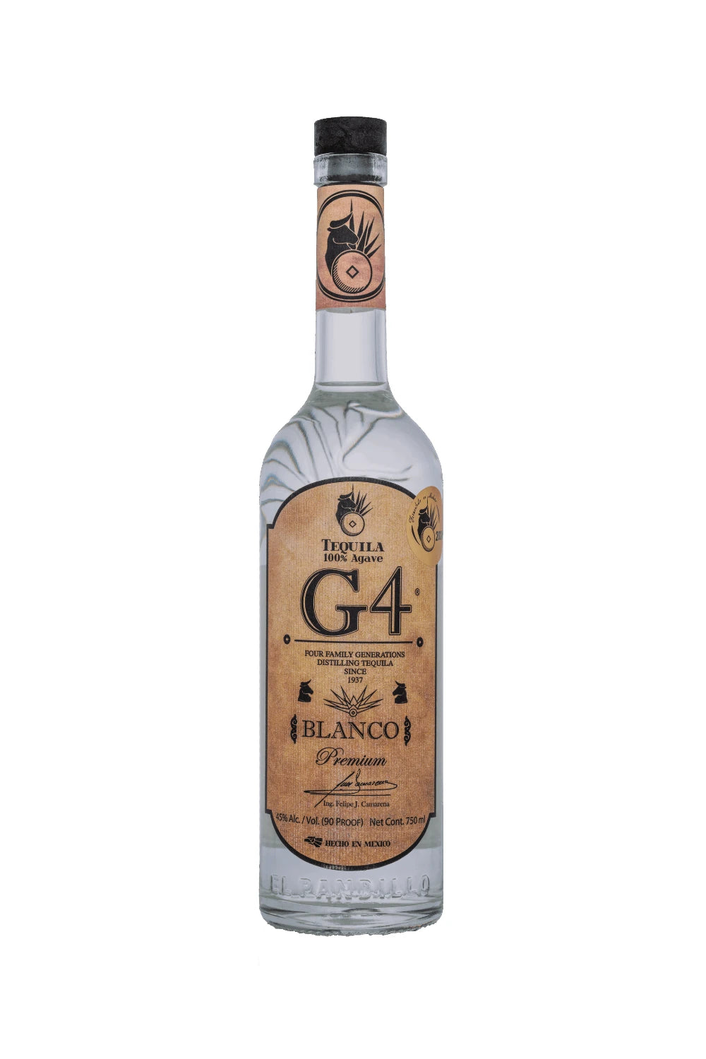 G4 Tequila Blanco Fermentada de Madera