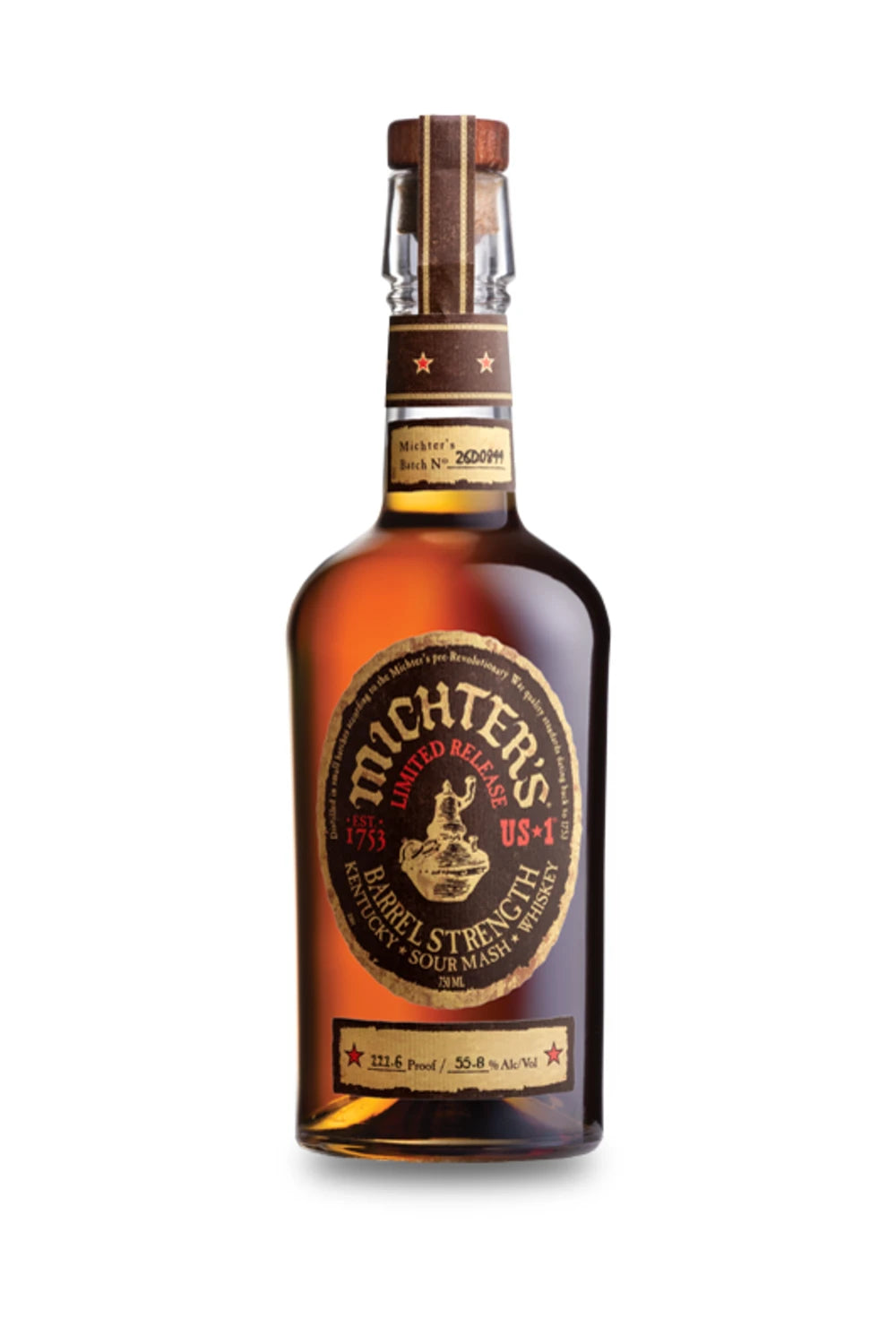 Michter's 101 Proof ウイスキー サワーマッシュ 750ml Michter's US-1 Barrel Strength Sour Mash – Suhag Liquor & Wines