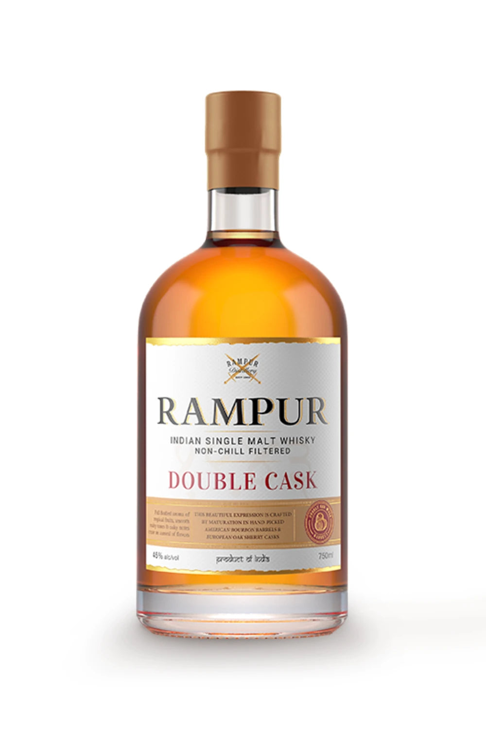 Rampur Double Cask Single Malt Whisky