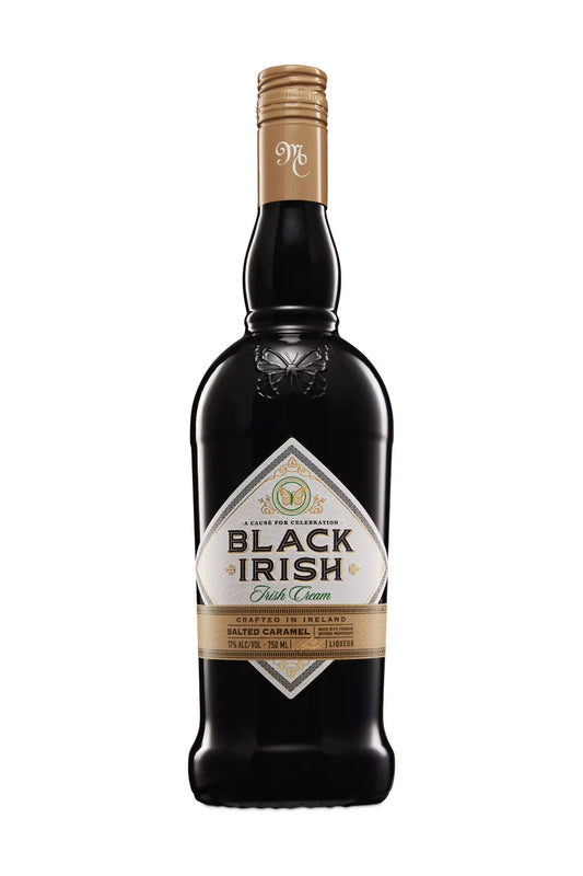 Black Irish Cream Salted Caramel Liqueur