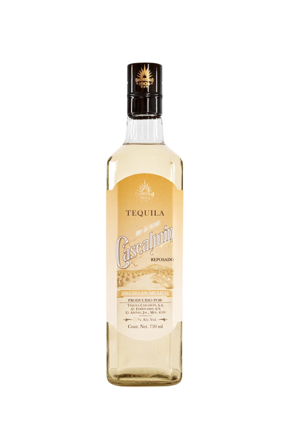 Cascahuin Tequila Reposado 84 Proof