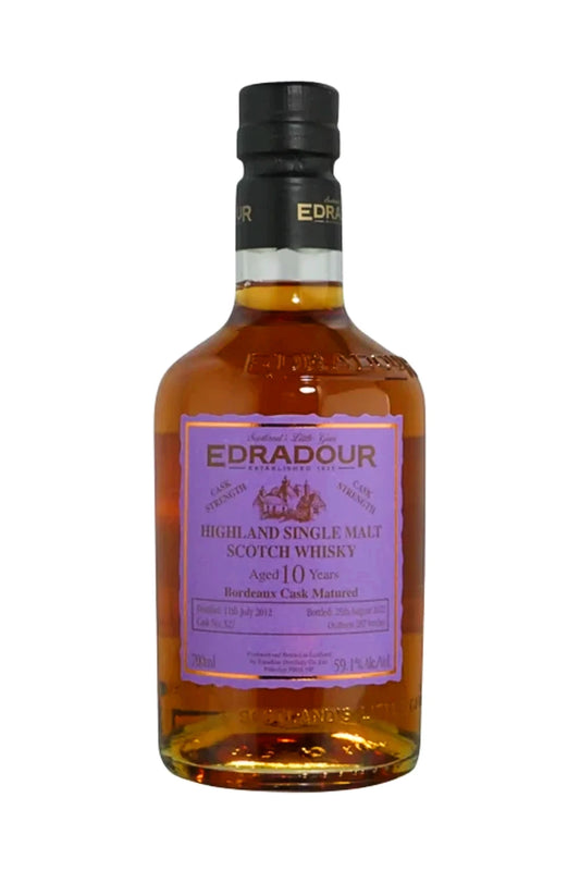 Edradour 10 Years Old Bordeaux Cask Matured Cask Strength