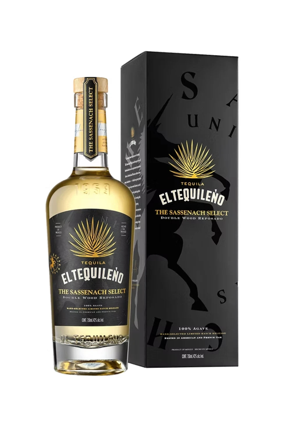El Tequileno The Sassenach Select Double Wood Tequila Reposado