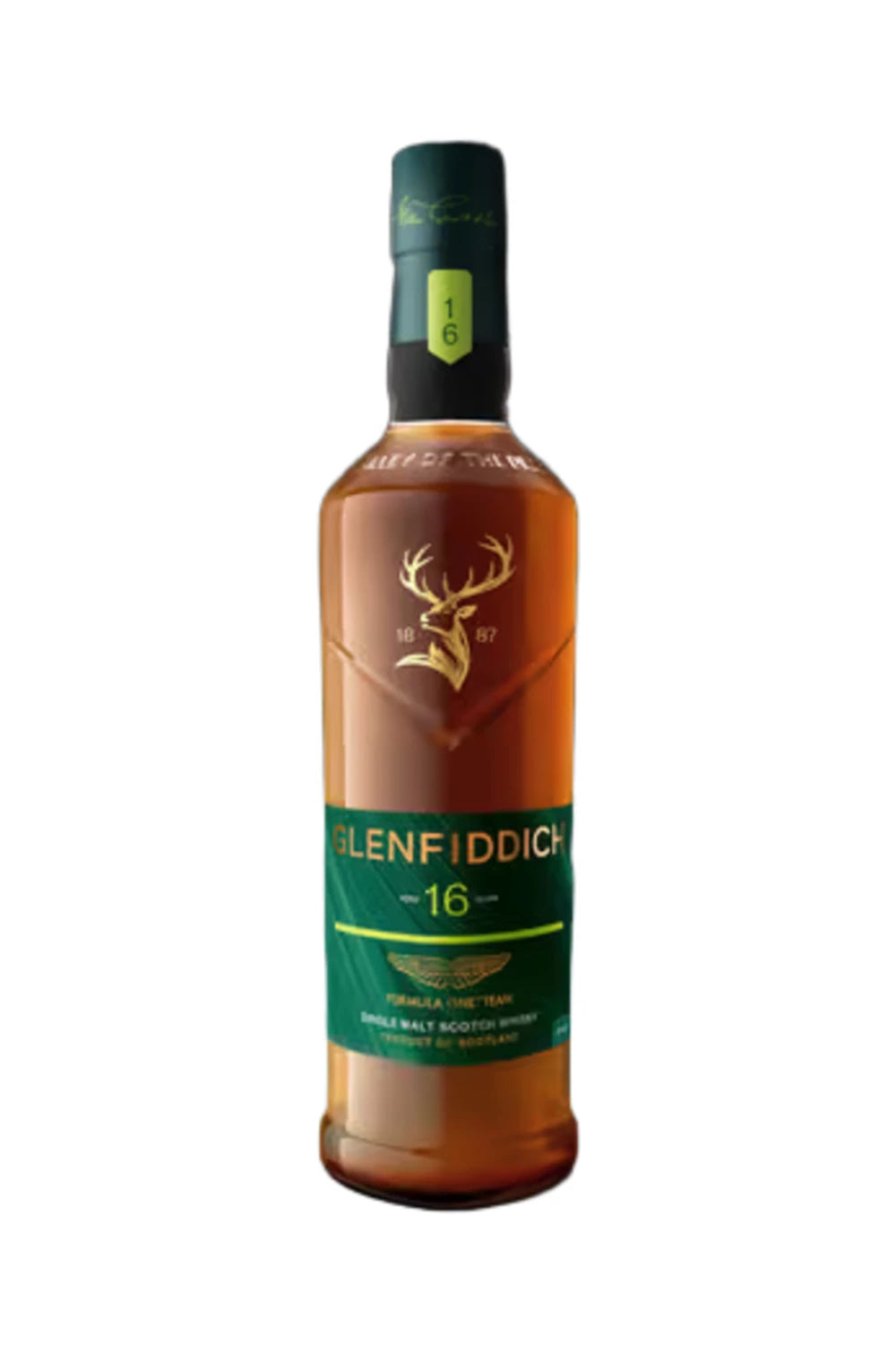 Glenfiddich Aston Martin Fomula One Team 16 Year Old Single Malt Scotch Whisky