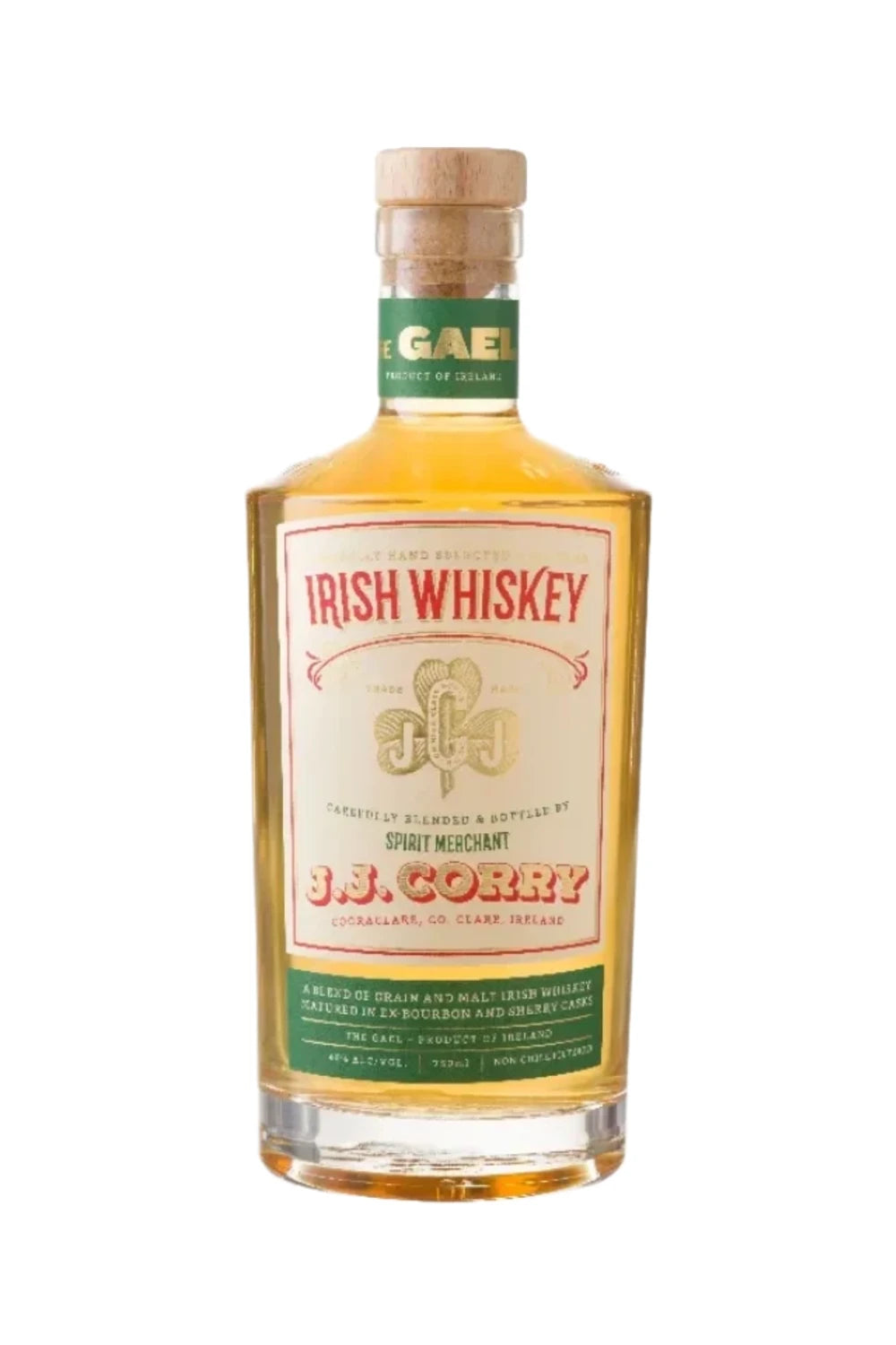 J.J. Corry The Gael Blended Irish Whiskey