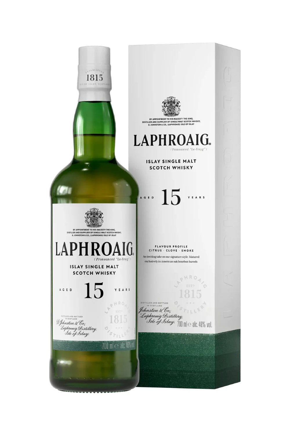 Laphroaig 15 Year Old Single Malt Scotch Whisky