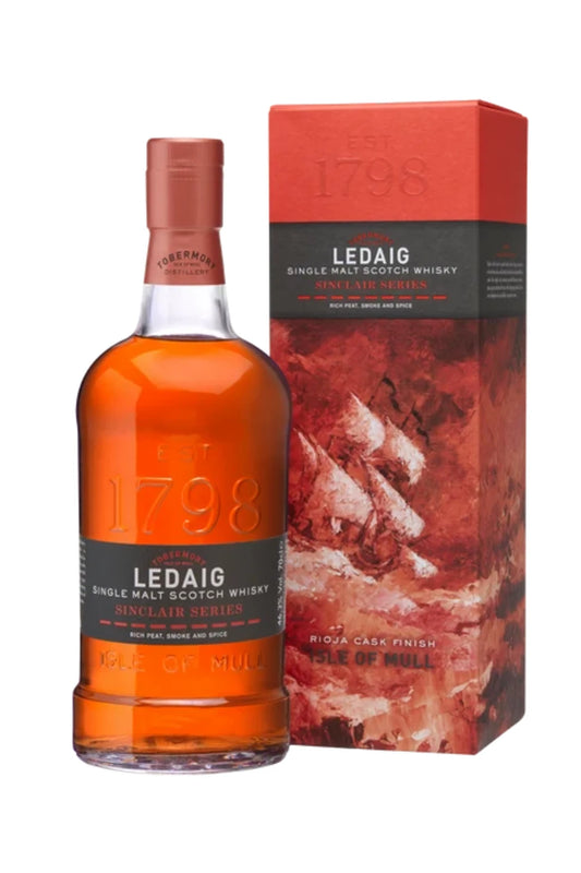 Ledaig Sinclair Series Rioja Cask Finish Single Match Scotch Whisky