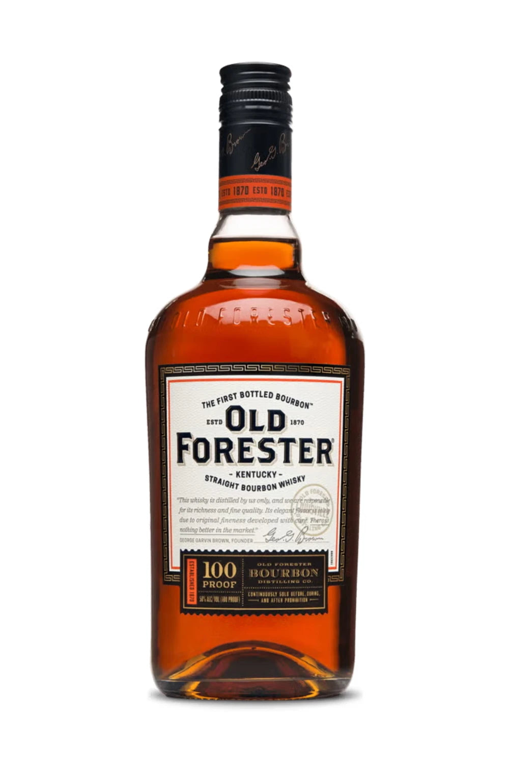 Old Forester 100 Proof Kentucky Straight Bourbon Whiskey