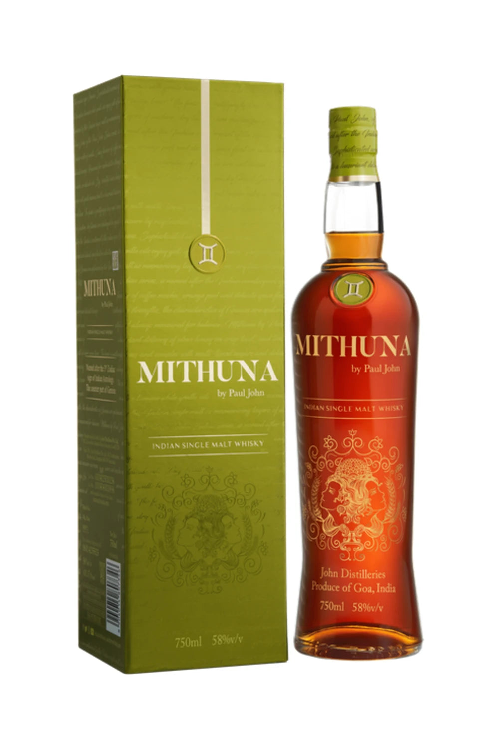 Paul John Mithuna Single Malt Whisky from India