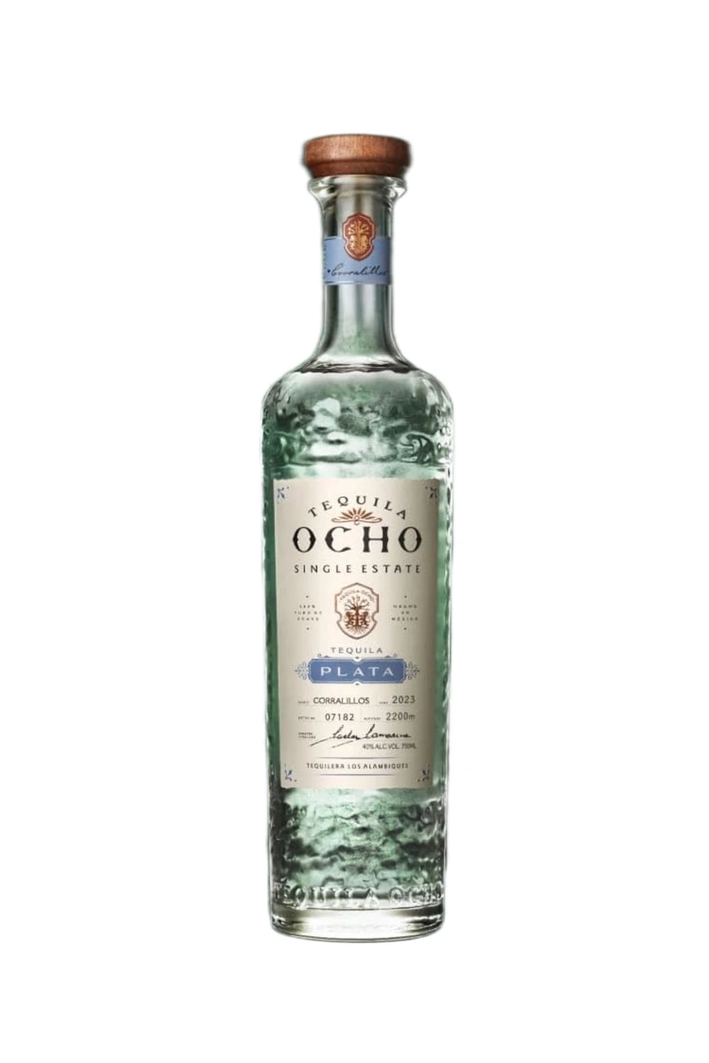 Tequila Ocho Plata Single Estate