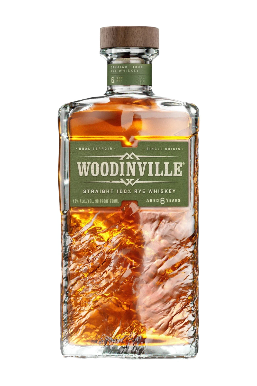 Woodinville Whiskey Co. Straight Rye Whiskey Aged 6 Years